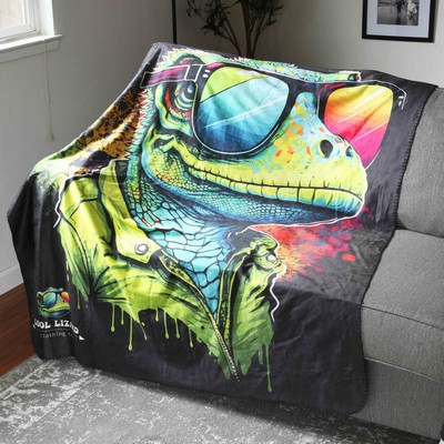 Soft Sublimated Microfiber Blanket (60''x50'')